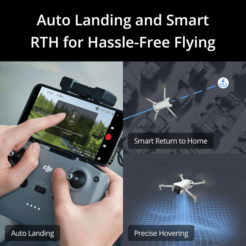 Drone – DJI – Mini 3 – Caméra 4K – Autonomie 38 min – Ultra-léger et compact