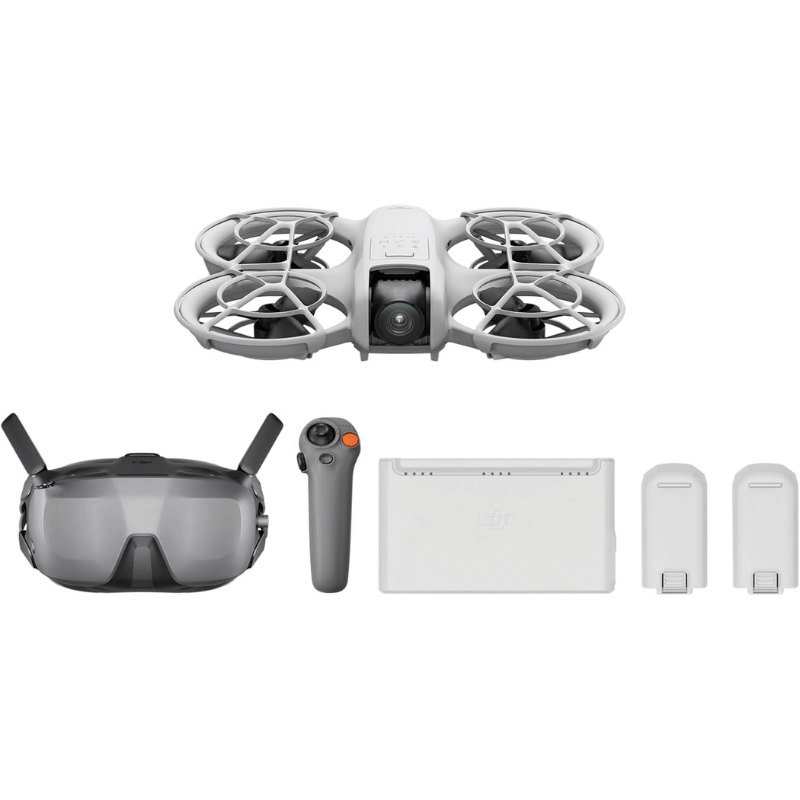 Drone ultra-compact – DJI – Neo Fly More Combo – 135g, accessoires inclus, capture cinématographique