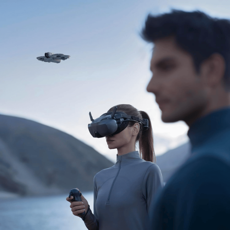 Drone ultra-compact – DJI – Neo Fly More Combo – 135g, accessoires inclus, capture cinématographique