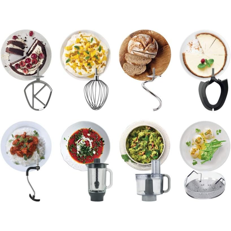 Robot Multifonction Cuiseur 180° – KENWOOD CCL450SI – Bol 4,5L – Découpe légumes indépendant