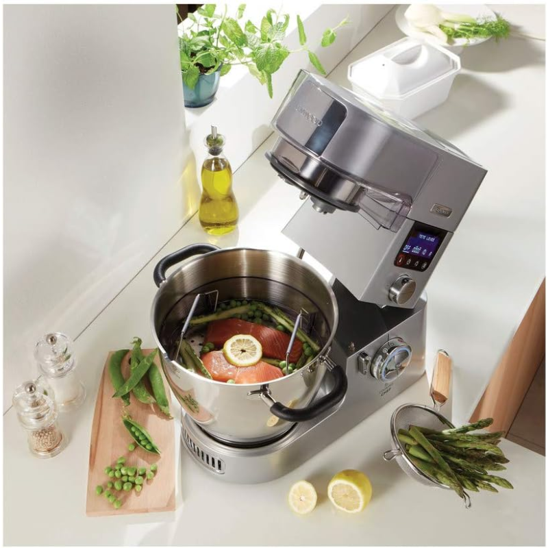Robot Multifonction Cuiseur 180° – KENWOOD CCL450SI – Bol 4,5L – Découpe légumes indépendant