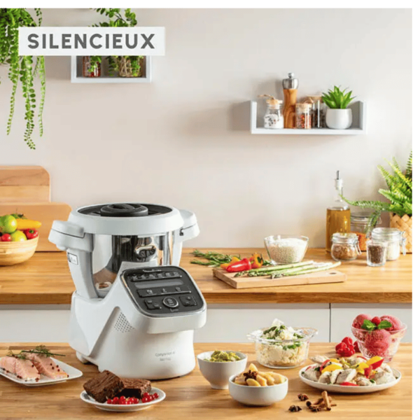 Robot Cuiseur Multifonction – MOULINEX – Companion XL – 12 Programmes Auto – Cuisson Vapeur