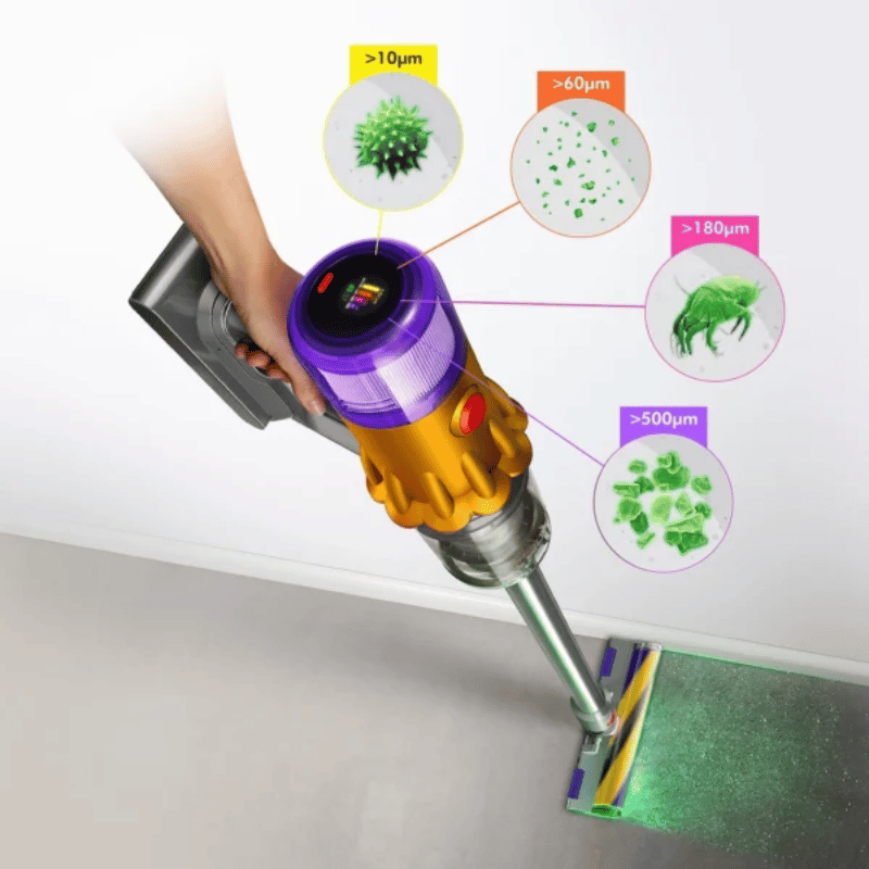 Aspirateur sans-fil Dyson V12 Detect Slim™ Absolute (jaune/nickel)