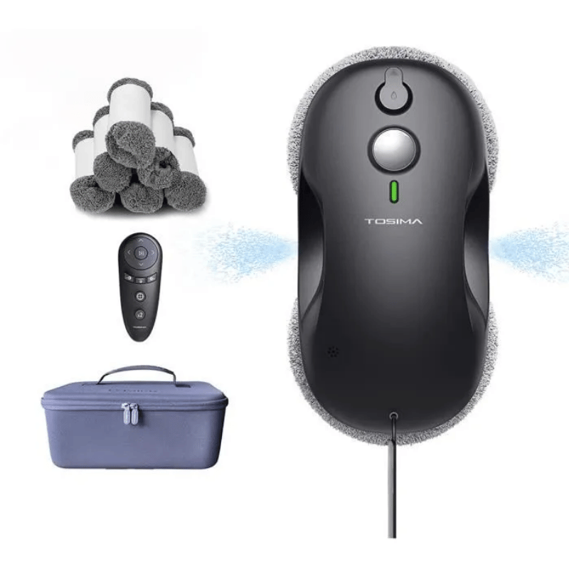 TOSIMA W3 Robot Nettoyeur Vitre – Gicler l’eau Automatique – Télécommandé