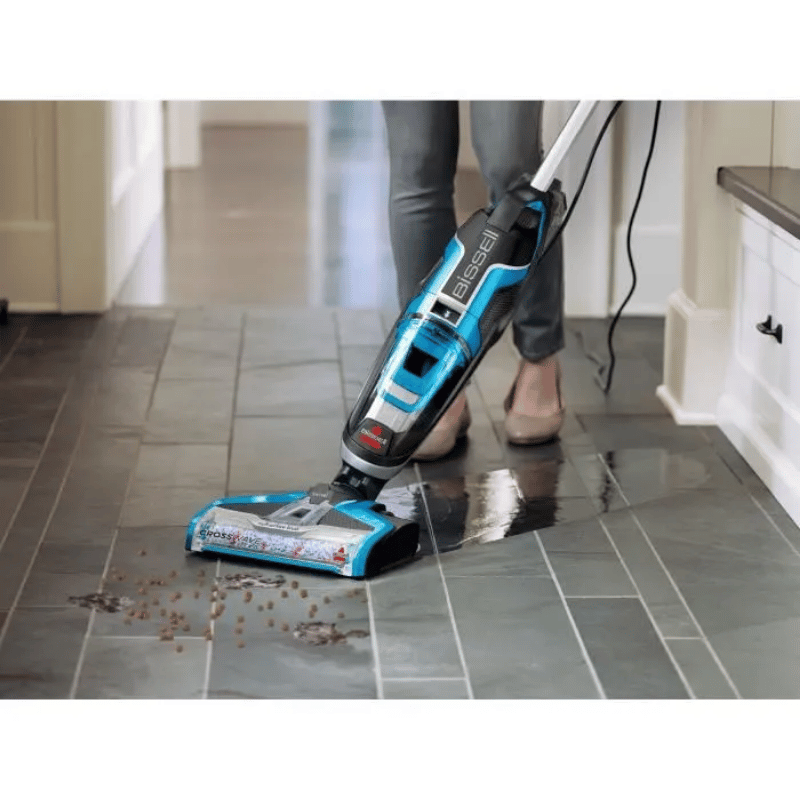 BISSELL Nettoyeur Multifonction 3 en 1 CrossWave 17132 Filaire – Aspirateur / Nettoyeur / Sécheur 3-en-1 pour sols durs et moquettes