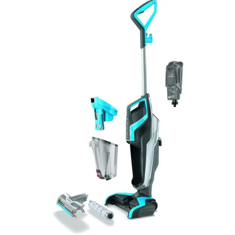 BISSELL Nettoyeur Multifonction 3 en 1 CrossWave 17132 Filaire – Aspirateur / Nettoyeur / Sécheur 3-en-1 pour sols durs et moquettes