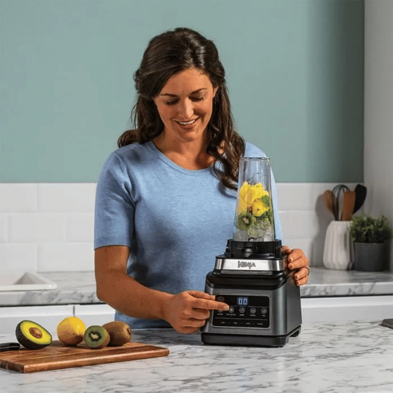Robot multifonction Ninja : robot de cuisine, mixeur multi-usage et personnel – BN800EU 3 en 1 Auto-IQ