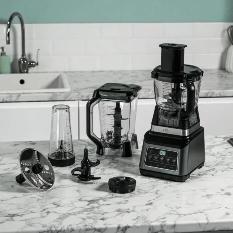 Robot multifonction Ninja : robot de cuisine, mixeur multi-usage et personnel – BN800EU 3 en 1 Auto-IQ