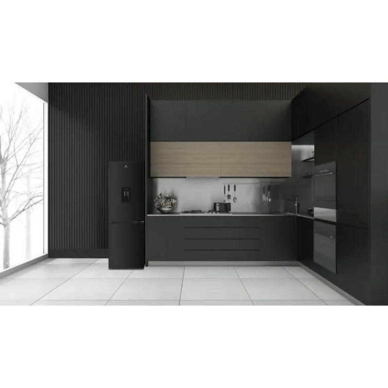 Réfrigérateur congélateur bas CONTINENTAL EDISON – 251L -Total No Frost(Sans givre) – Noir – L 55 cm x H 180 cm