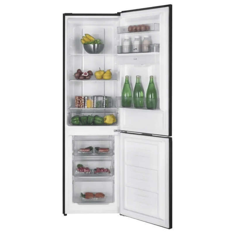 Réfrigérateur congélateur bas CONTINENTAL EDISON – 251L -Total No Frost(Sans givre) – Noir – L 55 cm x H 180 cm