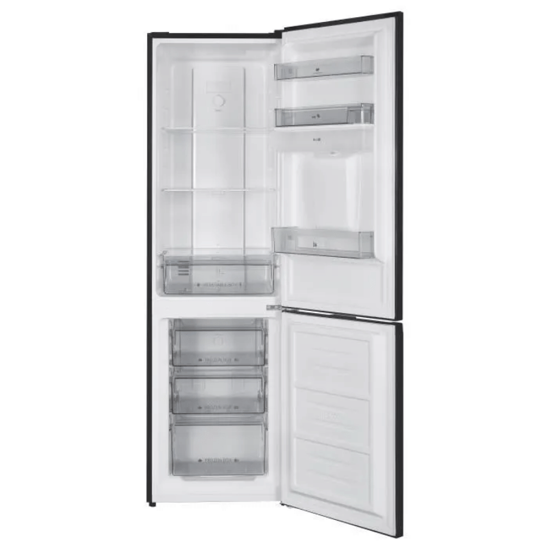 Réfrigérateur congélateur bas CONTINENTAL EDISON – 251L -Total No Frost(Sans givre) – Noir – L 55 cm x H 180 cm