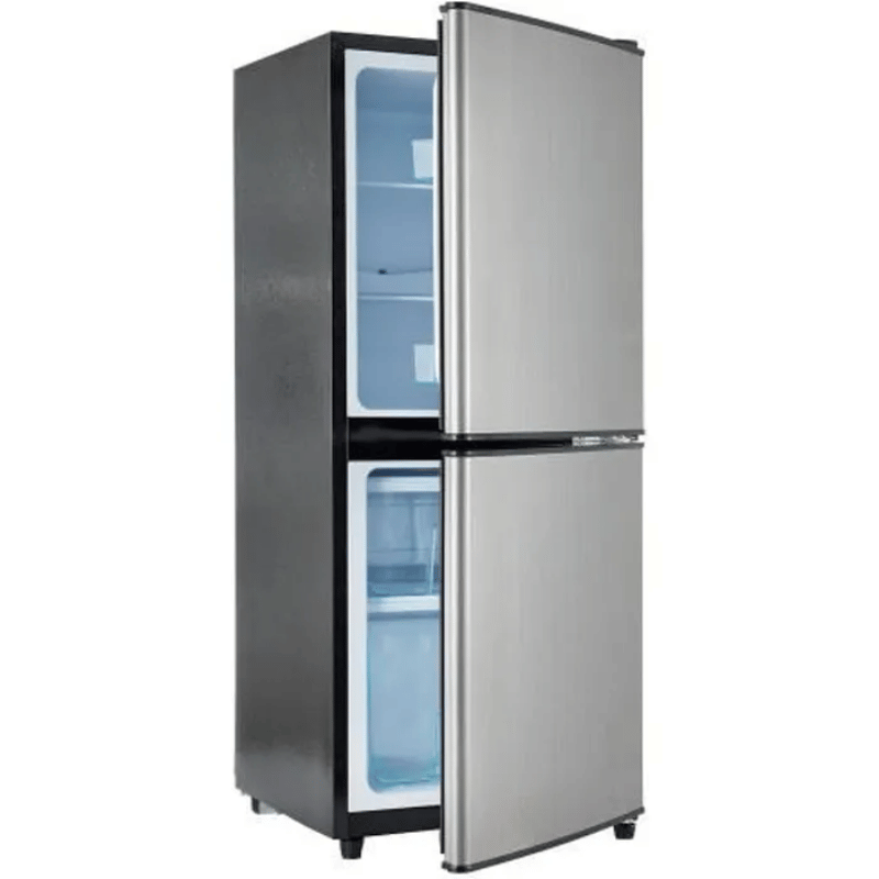 Réfrigérateur bi-zone basse consommation 106L réfrigérateur 60L + congélateur 4 étoiles 46L, 7 réglages de température éclairage