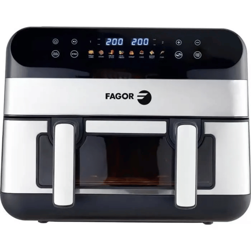 Friteuse sans huile FAGOR - Airfryer FGF10 - Capacité 10L - Double cuves 4,5L - Séparateur amovible - 2400W