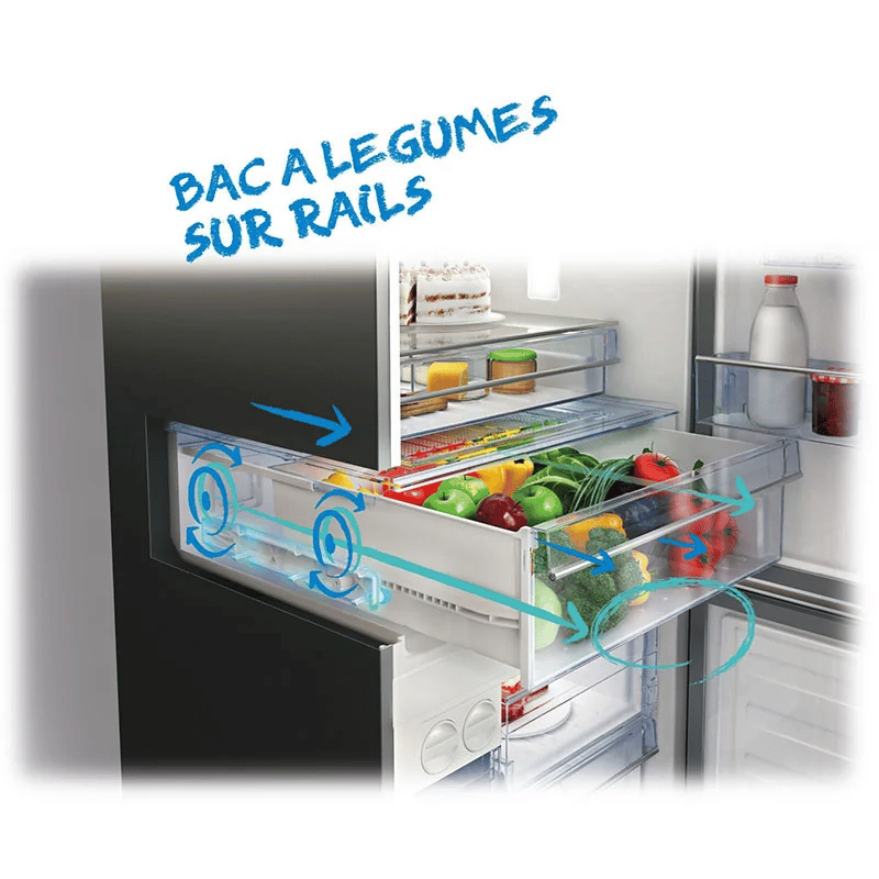 Réfrigérateur BEKO BRCNE560K40DSN