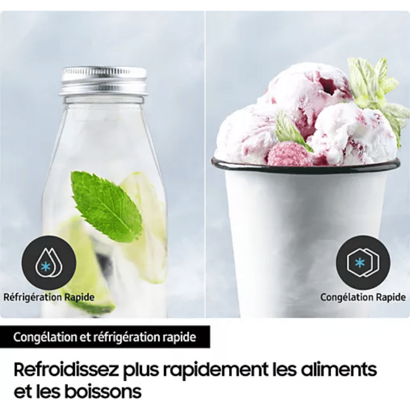 Réfrigérateur combiné SAMSUNG RB38C600DSA