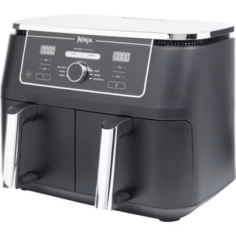 Friteuse Electrique sans huile Dual Zone Foodi Max - AF400EU - 2470W - 9,5L - 2 tiroirs de cuisson - 6 modes de cuisson prédéfinis usage non-intens