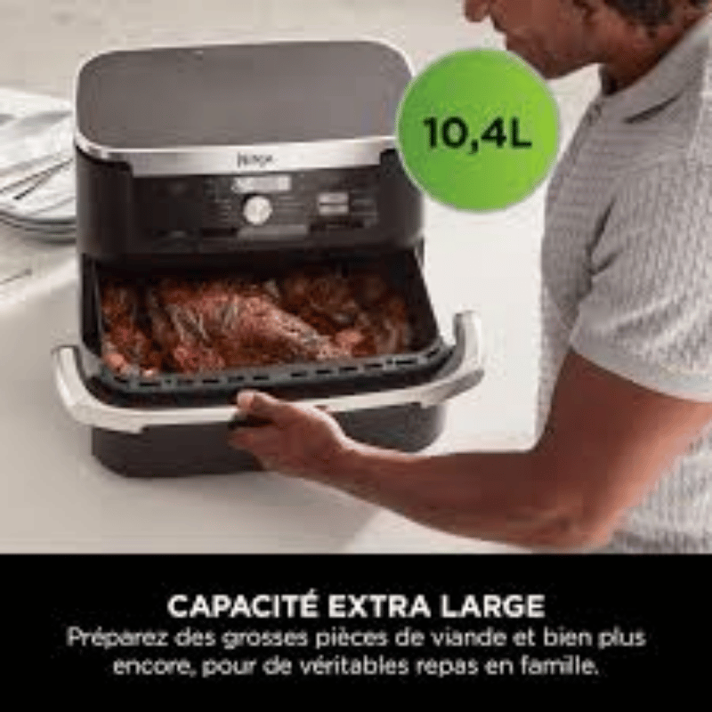 Airfryer Ninja Foodi Flex 7-en-1, 10,4L AF500EU