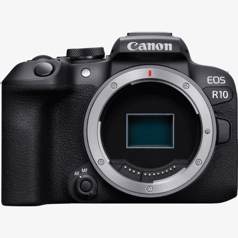 Appareil photo hybride Canon EOS R10 + objectif RF-S 18-45mm F4.5-6.3 IS STM