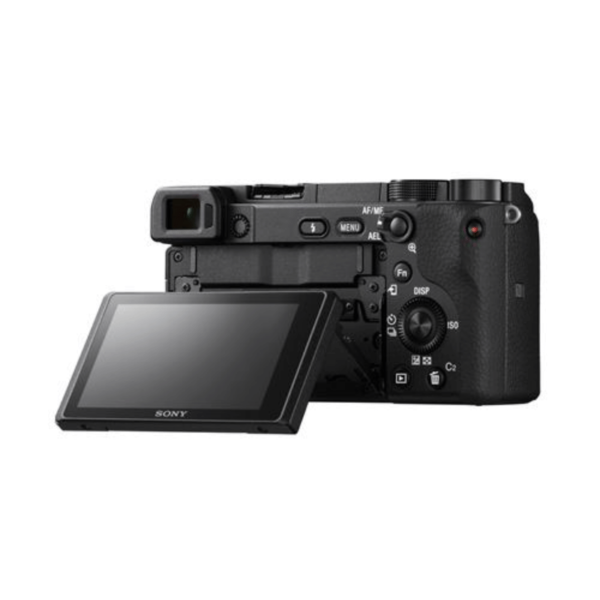 Appareil photo Hybride Sony A6400 Noir + Objectif E PZ 16-50 mm f/3.5-5.6 OSS + Objectif E 55-210 mm f/4.5-6.3 OSS + chargeur externe + 2ème batterie