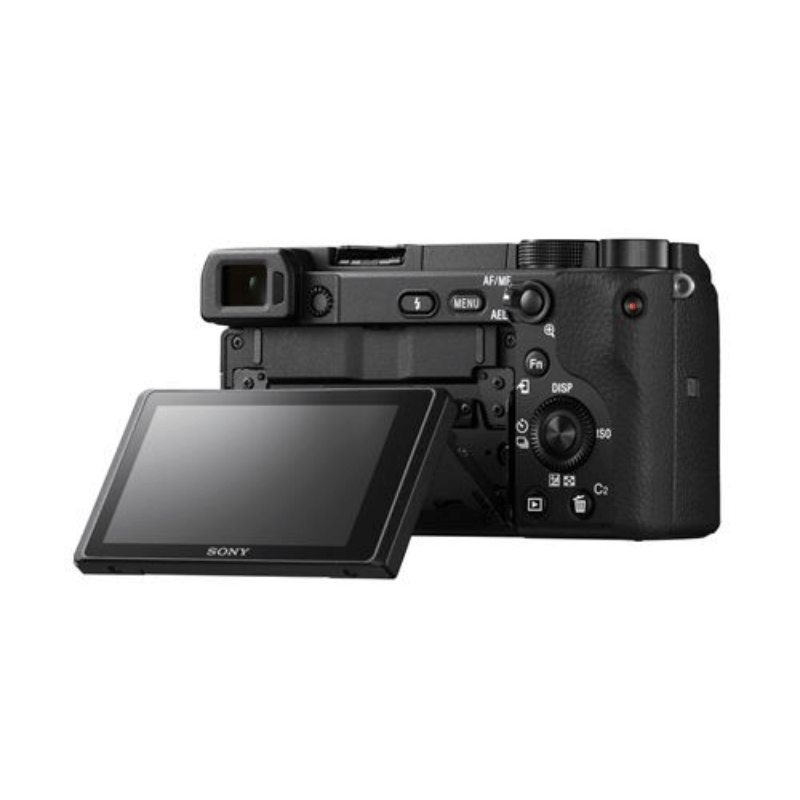 Appareil photo Hybride Sony A6400 Noir + Objectif E PZ 16-50 mm f/3.5-5.6 OSS + Objectif E 55-210 mm f/4.5-6.3 OSS + chargeur externe + 2ème batterie