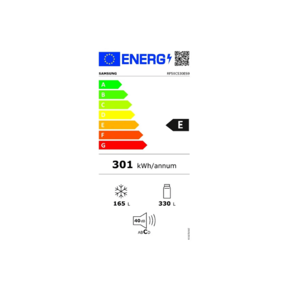Samsung RF50C530ES9 - Réfrigérateur américain - Inox