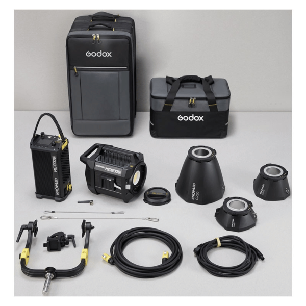 GODOX MG1200BI Torche LED bi-color + 4 réflecteurs