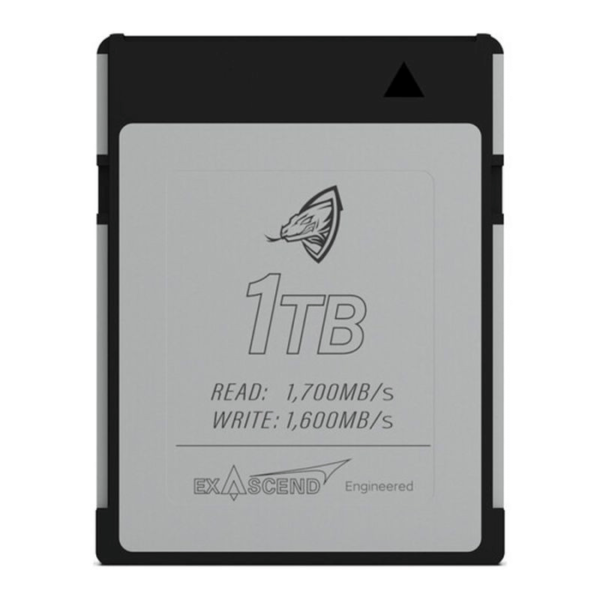 EXASCEND Cartes CF Express type B 1To R1700/W1600