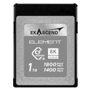 EXASCEND Cartes CF Express type B 1To R1800/W1400