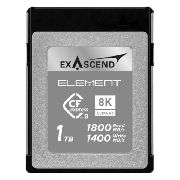 EXASCEND Cartes CF Express type B 1To R1800/W1400