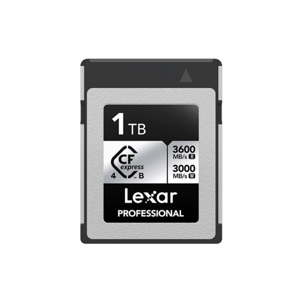 LEXAR Carte CFexpress Pro Silver Type B 4.0 Series 1 To 3600R/3000W