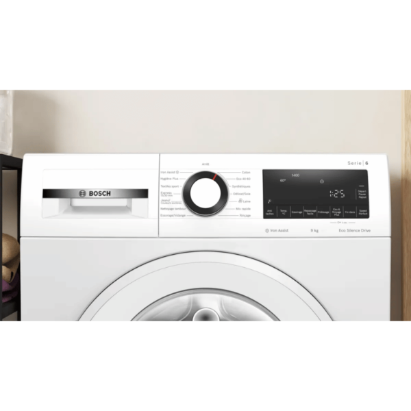 Série 6 Lave-linge front 9 kg max. 1400 tr/min