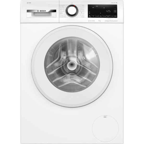 Série 6 Lave-linge front 9 kg max. 1400 tr/min