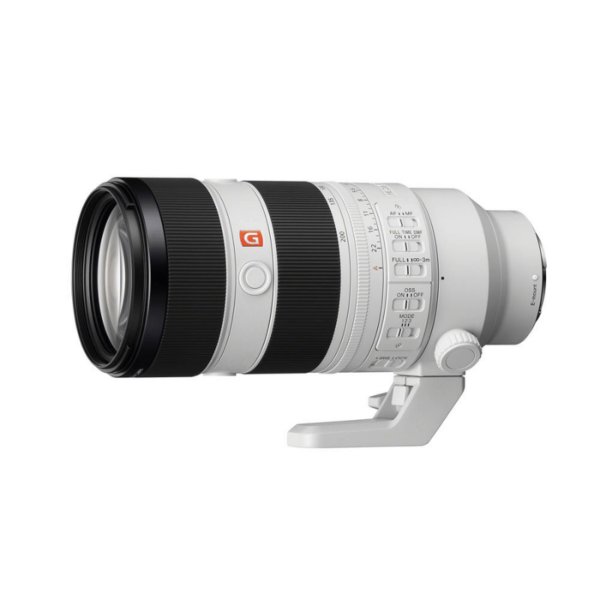 Objectif hybride Sony FE 70-200mm f/2.8 GM II blanc