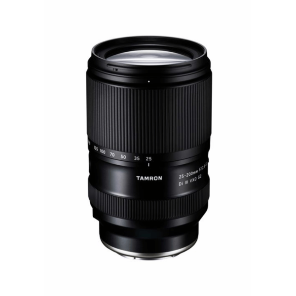 Objectif zoom Tamron Di III VXD G2 25-200 mm f/2.8-5.6 Noir pour Sony FE