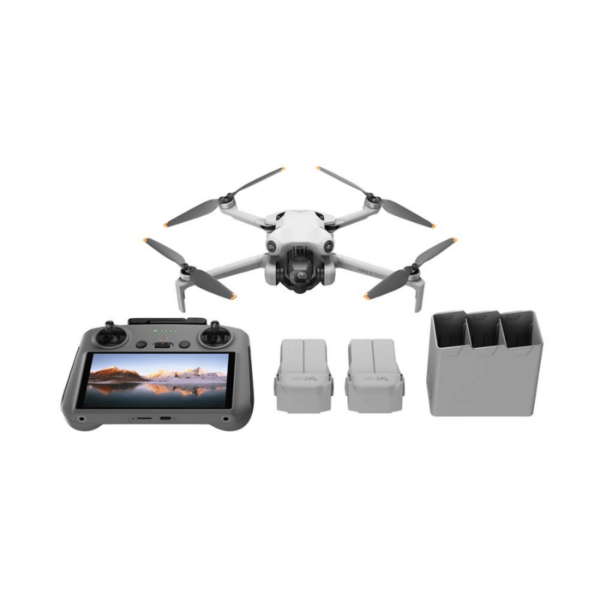 Drone Dji Mini 4 Pro Fly More Combo avec radiocommande Blanc Reconditionné