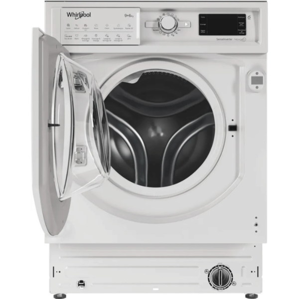 WHIRLPOOL - Lave-linge séchant encastrable 9 kg FreshCare+ - BIWDWG96146FR