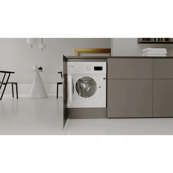 WHIRLPOOL - Lave-linge séchant encastrable 9 kg FreshCare+ - BIWDWG96146FR