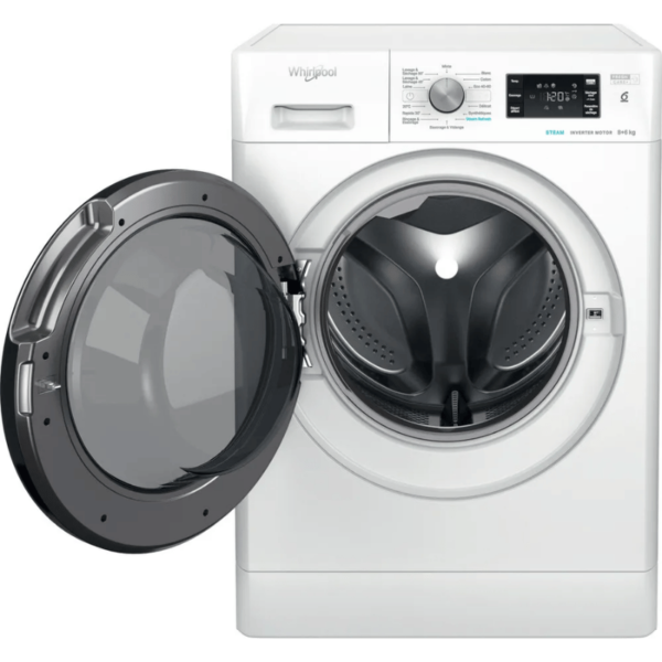 WHIRLPOOL - Lave-linge séchant posable 8kg - FreshCare + - FFWDB864489BVFR