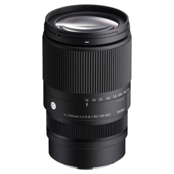Objectif zoom Sigma Contemporary 16-300mm F3.5-6.7 DC OS Noir pour Monture Canon RF