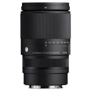 Objectif zoom Sigma Contemporary 16-300mm F3.5-6.7 DC OS Noir pour Monture Fujifilm X